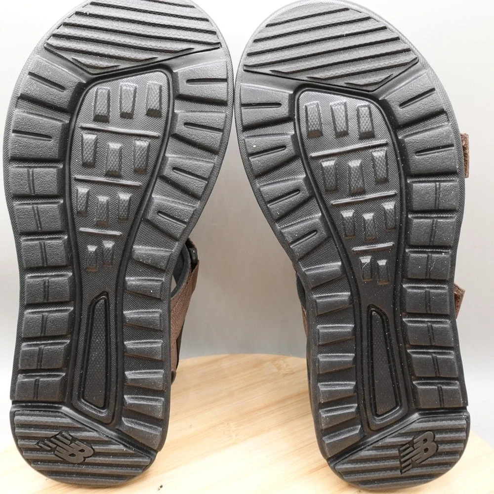 New Balance Sandals Mens 7 Brown Sport Lightweight Outdoors SUA250B1